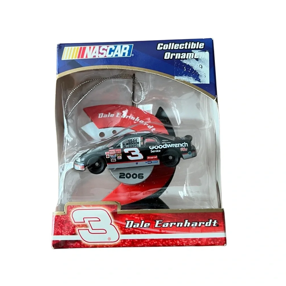 Dale Earnhardt Nascar Ornament 2006 Collectible Goodwrench Car Number 3 Trevco